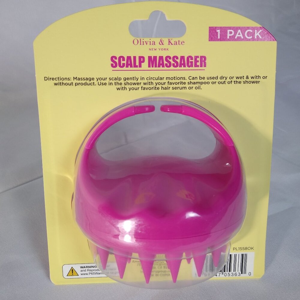 SCALP MASSAGER, Olivia & Kate/ for All Hair Types and Textures